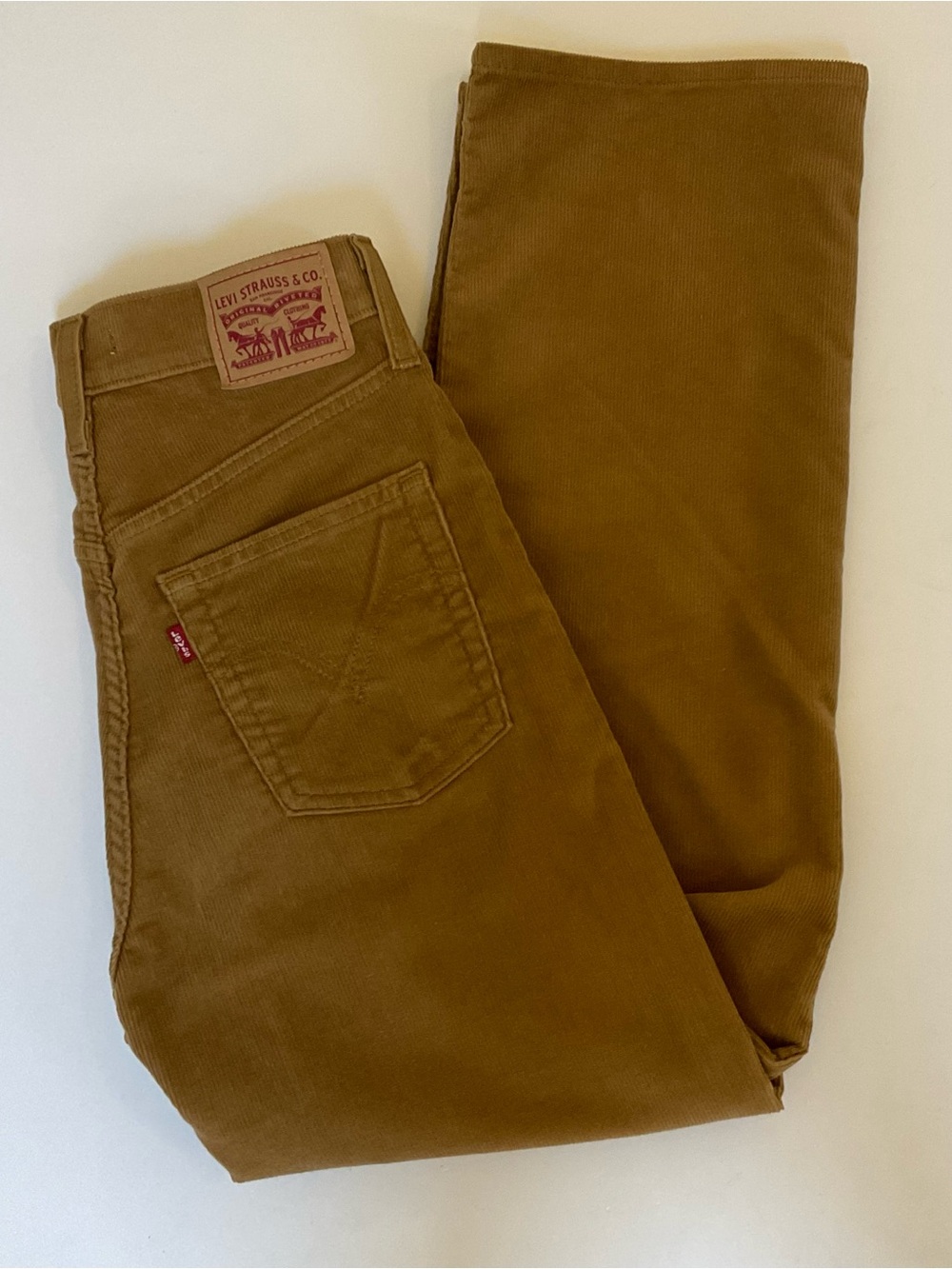 Levi’s Ribcage Straight Ankle Corduroy Pants 26 - Picture 5 of 13